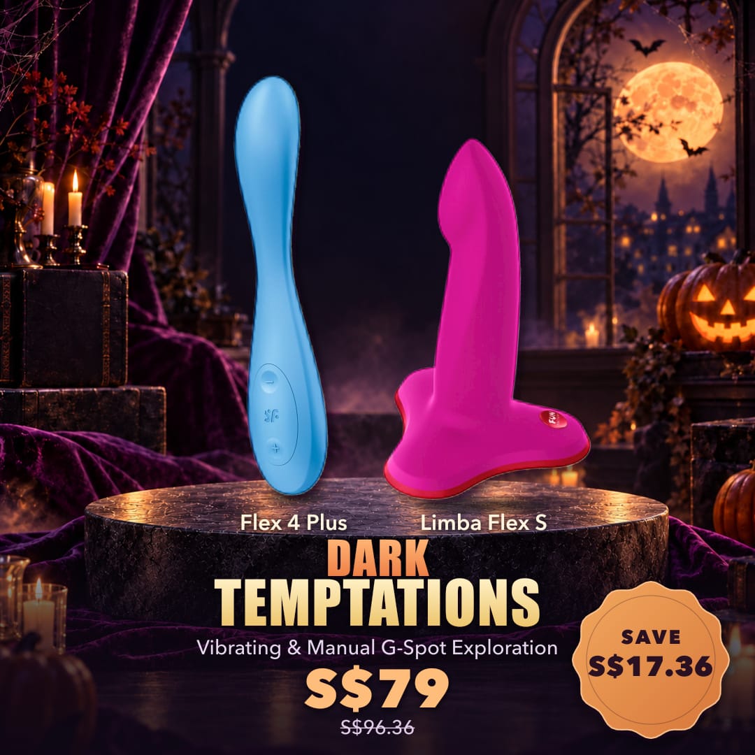 Dark Temptations — Vibrating & Manual G-Spot Exploration CherryAffairs