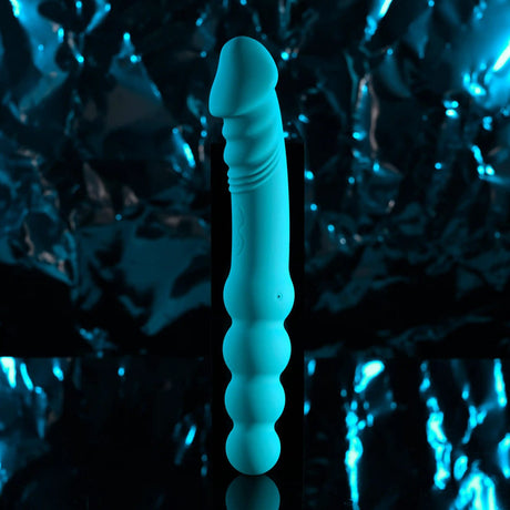 Evolved - Flip Flop Double-Ended Rechargeable Vibrator (Green) EV1210 CherryAffairs