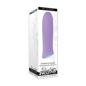 Evolved - Purple Haze Rechargeable Bullet Vibrator (Purple) EV1226 CherryAffairs