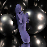 Evolved - Wings of Frenzy Rechargeable Rabbit Vibrator (Purple) EV1221 CherryAffairs