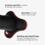 Fun Factory - The Boss Stub G Spot Dildo (Black) FF1197 CherryAffairs