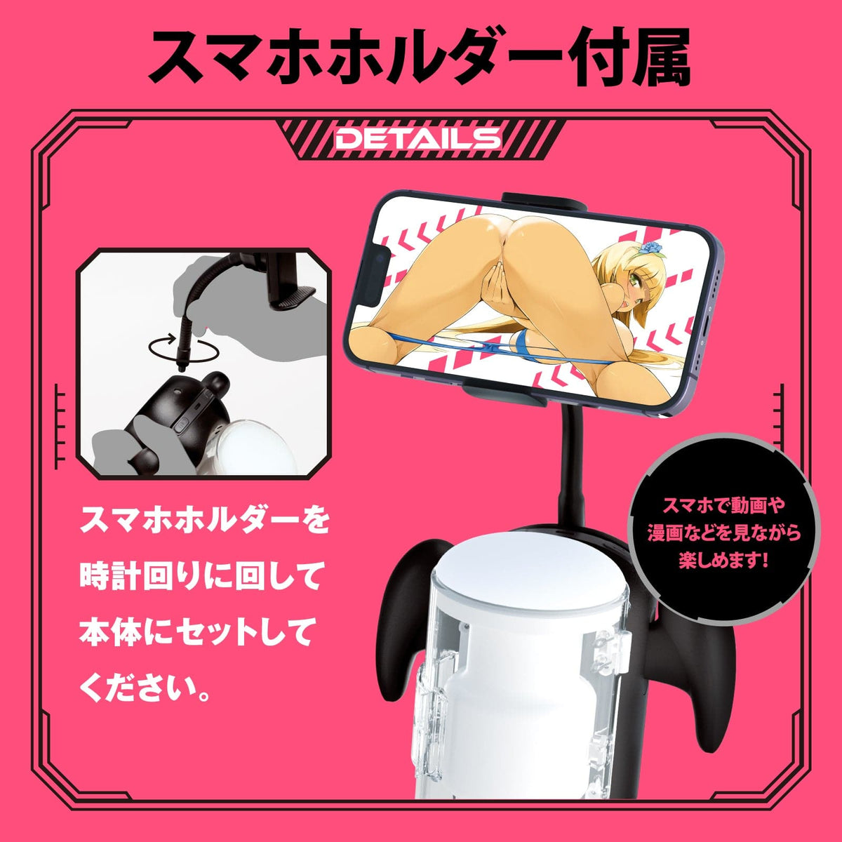 Hato Pura - PuniAna Lloyd 9 Heated Piston Vibrating Masturbator HTP1041 CherryAffairs