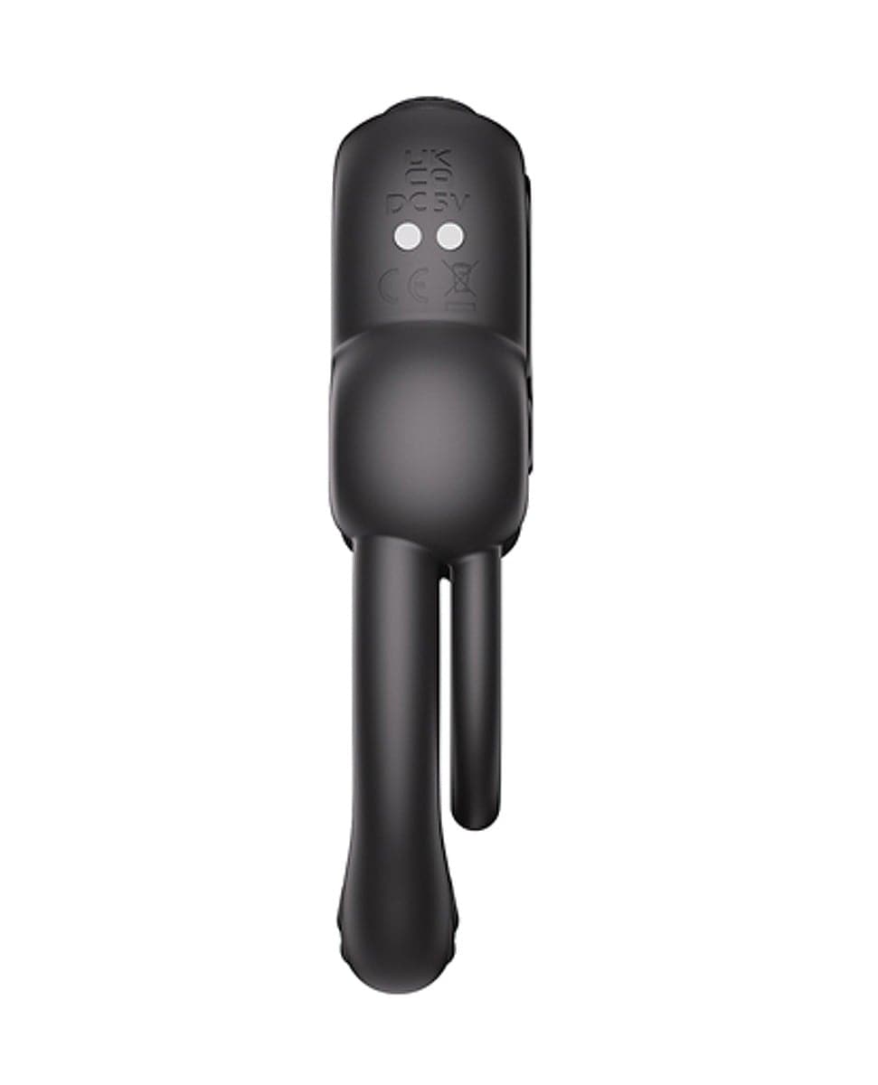 Honey Play Box - Anello App-Controlled Rechargeable Vibrating Cock Ring (Black) OT1309 CherryAffairs