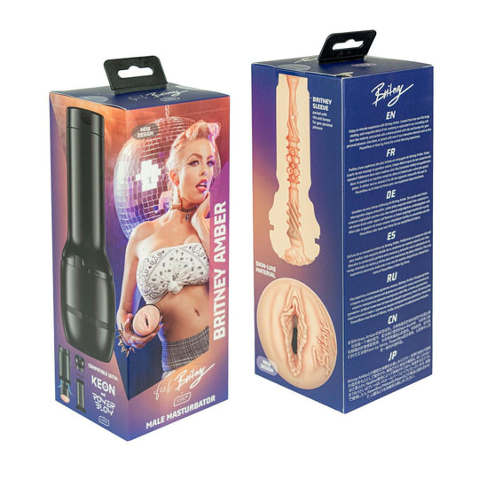 Kiiroo - Feel Britney Amber by Stars Collection Strokers New Design Stroker Masturbator