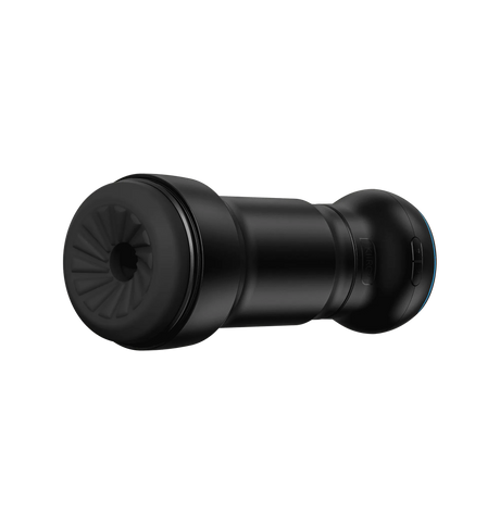 Kiiroo - PowerBlow & Feel Pocket App-Controlled Suction Masturbator Combo (Black) KR1101 CherryAffairs