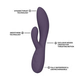 LELO - Ina Thrust App Controlled Thrusting Rabbit Vibrator CherryAffairs