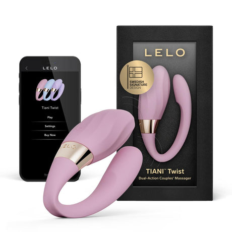 LELO - Tiani Twist App Controlled Dual Action Couples Massager LL1278 CherryAffairs