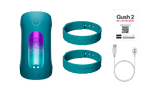 Lovense - Gush 2 App-Controlled Glans Massager Stroker (Green) LOS1060 CherryAffairs