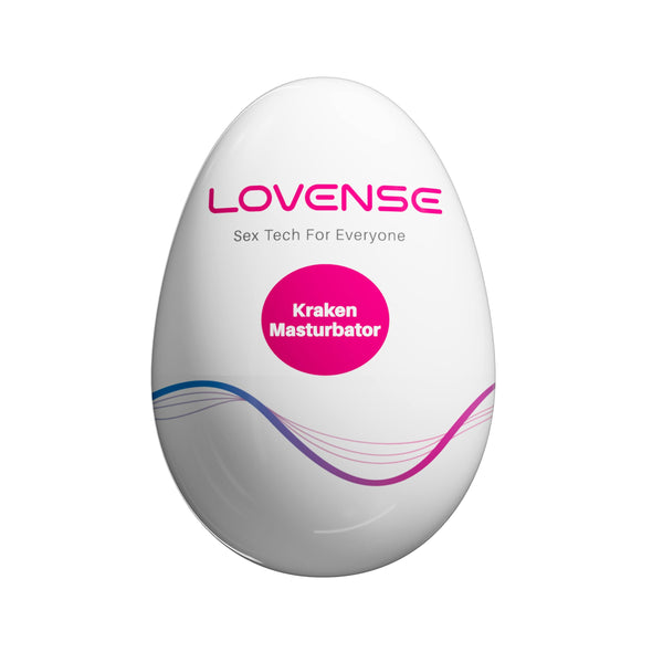 Lovense - Kraken 6 Pack อุปกรณ์ช่วยตัวเองไข่ยืดนุ่ม (สีขาว)