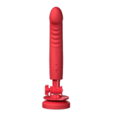 Lovense - Mission 2 App-Controlled Vibrating Suction Cup Dildo (Red) LOS1059 CherryAffairs