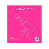 Lovense - Spinel App-controlled Portable Thrusting Vibrating Heating Dildo LOS1073 CherryAffairs