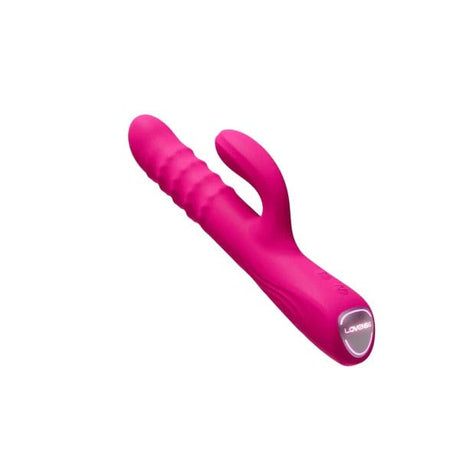 Lovense - Velvo Rotating Beaded G Spot Rabbit Vibrator (Pink) LOS1076 CherryAffairs