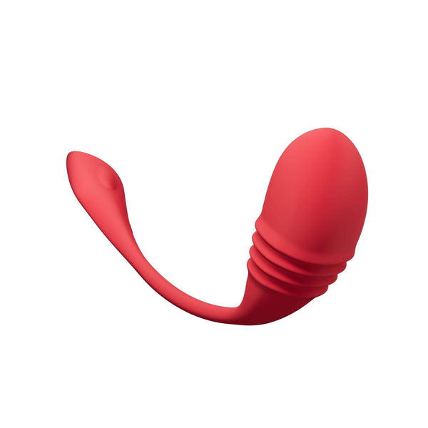 Lovense - เครื่องสั่นไข่แบบแฮนด์ฟรีที่ควบคุมด้วยแอป Vulse (สีแดง)