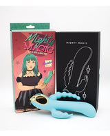 Natalie's Toy Box - Mighty Magic 3-in-1 Rabbit & Anal Beads Vibrator (Blue) NTB1001 CherryAffairs
