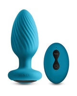 NS Novelties - INYA Alpine 2.0 Remote-Control Gyrating Anal Plug (Blue) NS1187 CherryAffairs