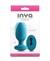NS Novelties - INYA Alpine 2.0 Remote-Control Gyrating Anal Plug (Blue) NS1187 CherryAffairs