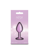 NS Novelties - Rear Asset Small Iridescent Aluminium Anal Plug (Pink) NS1173 CherryAffairs
