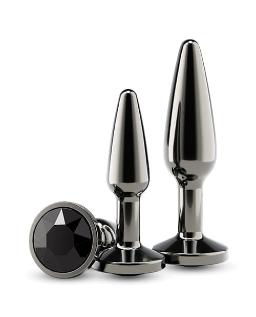 NS Novelties - Rear Assets Gunmetal Aluminium Anal Trainer Kit NS1179 CherryAffairs