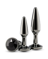 NS Novelties - Rear Assets Gunmetal Aluminium Anal Trainer Kit NS1179 CherryAffairs
