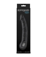 NS Novelties - Renegade Rimmer Rechargeable Vibrating Dildo (Black) NS1190 CherryAffairs