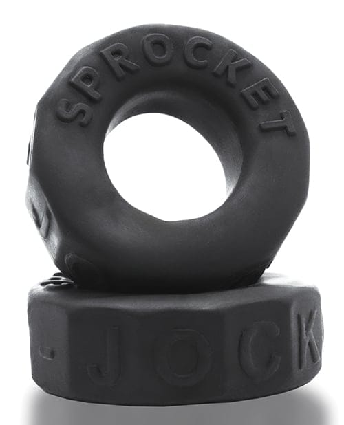 Oxballs - Sprocket Comfort No-Roll Cock Ring (Black) OX1071 CherryAffairs