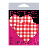 Pastease - Premium Gingham Heart Pasties Nipple Covers CherryAffairs