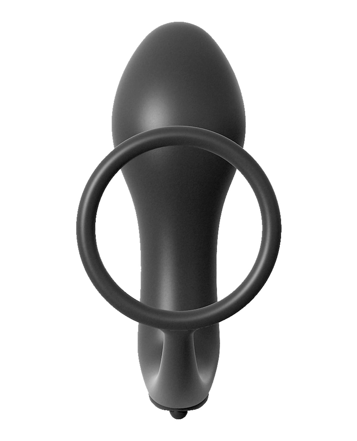 Pipedream - Anal Fantasy Ass-Gasm Vibrating Silicone Cock Ring & Anal Plug (Black) PD2069 CherryAffairs
