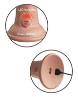 Pipedream - King Cock Elite Vibrating Silicone Suction Dildo CherryAffairs