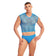 Rene Rofe - Rainbow Party Net Flex Large Mesh 3 pc Set with Thong RR1646 CherryAffairs