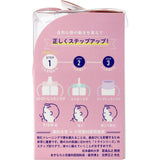 Richell - T.L.I Baby Stage 1 Try Sippy Spout Clear Training Water Bottle Mug    Baby Water Bottle