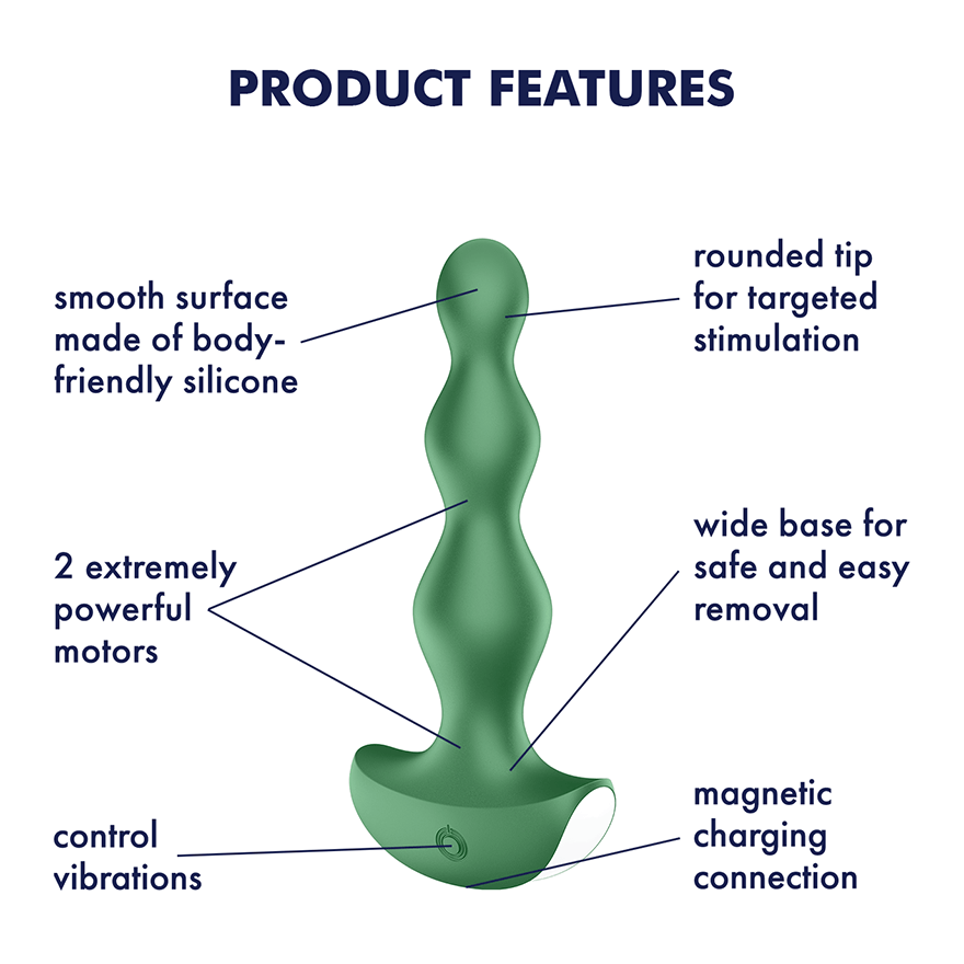 Satisfyer - Lolli Anal Plug 2 Vibrator CherryAffairs