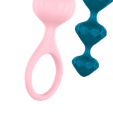 Satisfyer - Love Beads Super Soft Silicone Anal Beads 2 Pieces CherryAffairs