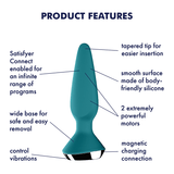 Satisfyer - Plugilicious 1 App-Controlled Anal Plug CherryAffairs