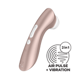 Satisfyer - Pro 2+ Air Pulse Vibration Rechargeable Clitoral Air Stimulator (Rose Gold) STF1050 CherryAffairs