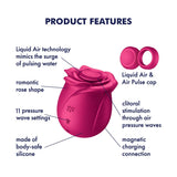 Satisfyer - Pro 2 Classic Blossom Clitoral Air Stimulator (Pink) STF1312 CherryAffairs