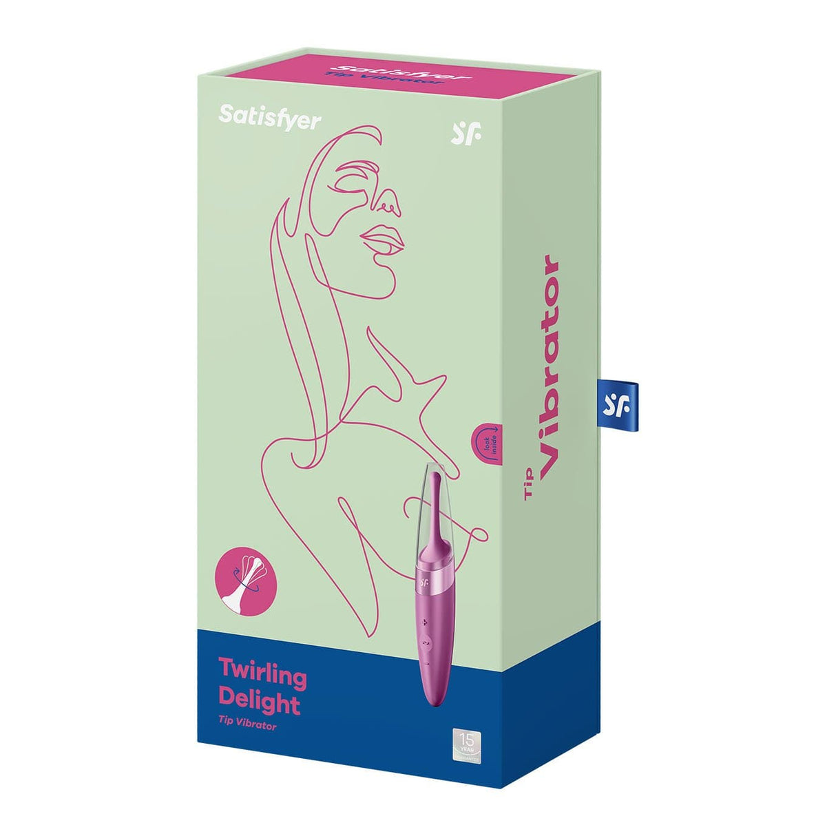 Satisfyer - Twirling Delight Precise Clit Massager CherryAffairs