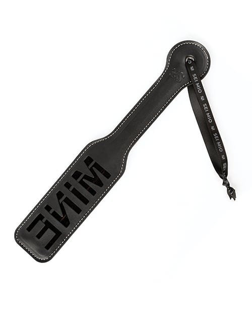 Sei Mio - You're All Mine Impression Spanking Paddle (Black) SEM1003 CherryAffairs