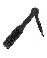 Sei Mio - You're All Mine Impression Spanking Paddle (Black) SEM1003 CherryAffairs