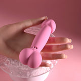 SELOPA - A Bit Nutty Rechargeable Realistic Dildo Vibrator (Pink) EV1223 CherryAffairs