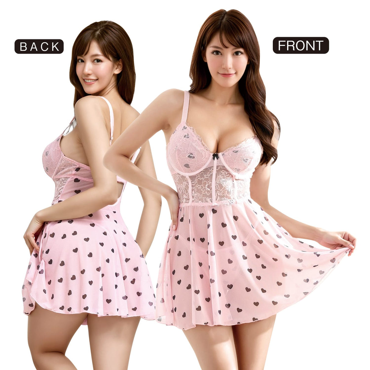 Stylish Avenue - Heart Dot Doll SAV1021 CherryAffairs
