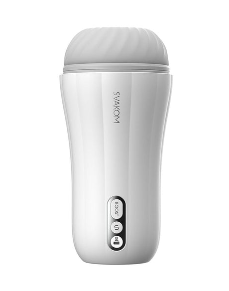 Svakom - Robin Rechargeable Vibrating Stroking Masturbator SK1058 CherryAffairs