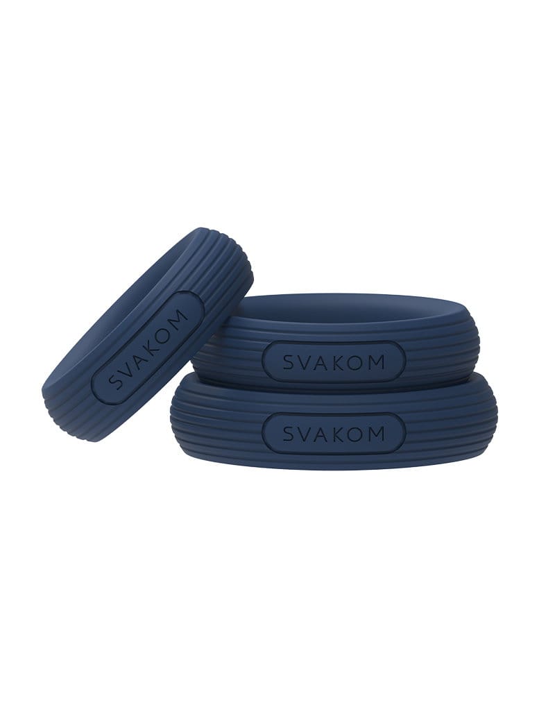 Svakom - Triooo Silicone Cock Ring Set of 3 SK1094 CherryAffairs