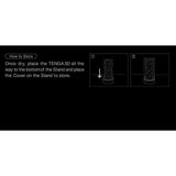 Tenga - 3D Series Stroker Masturbator (White) - CherryAffairs.sg
