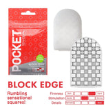 Tenga - Pocket Stroker Masturbator (Clear) - CherryAffairs.sg