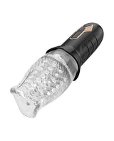 The Male Rose - Gawk Gawk 3000 Rotating Oral Masturbator (Black) TMR1001 CherryAffairs