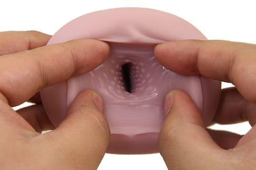 Tomax - Lilith Spiral Dots Textured Male Masturbator Onahole (Beige) CherryAffairs