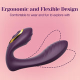 Tracy's Dog - OG Dual-Vibe Remote Control Wearable G-Spot & Clitoral Vibrator (Purple) TRD1043 CherryAffairs