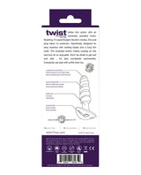 VeDO - Twist Rechargeable Vibrating Anal Plug (Purple) VD1153 CherryAffairs