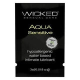 Wicked - Aqua Sensitive Hypoallergenic Waterbased Lubricant - CherryAffairs.sg