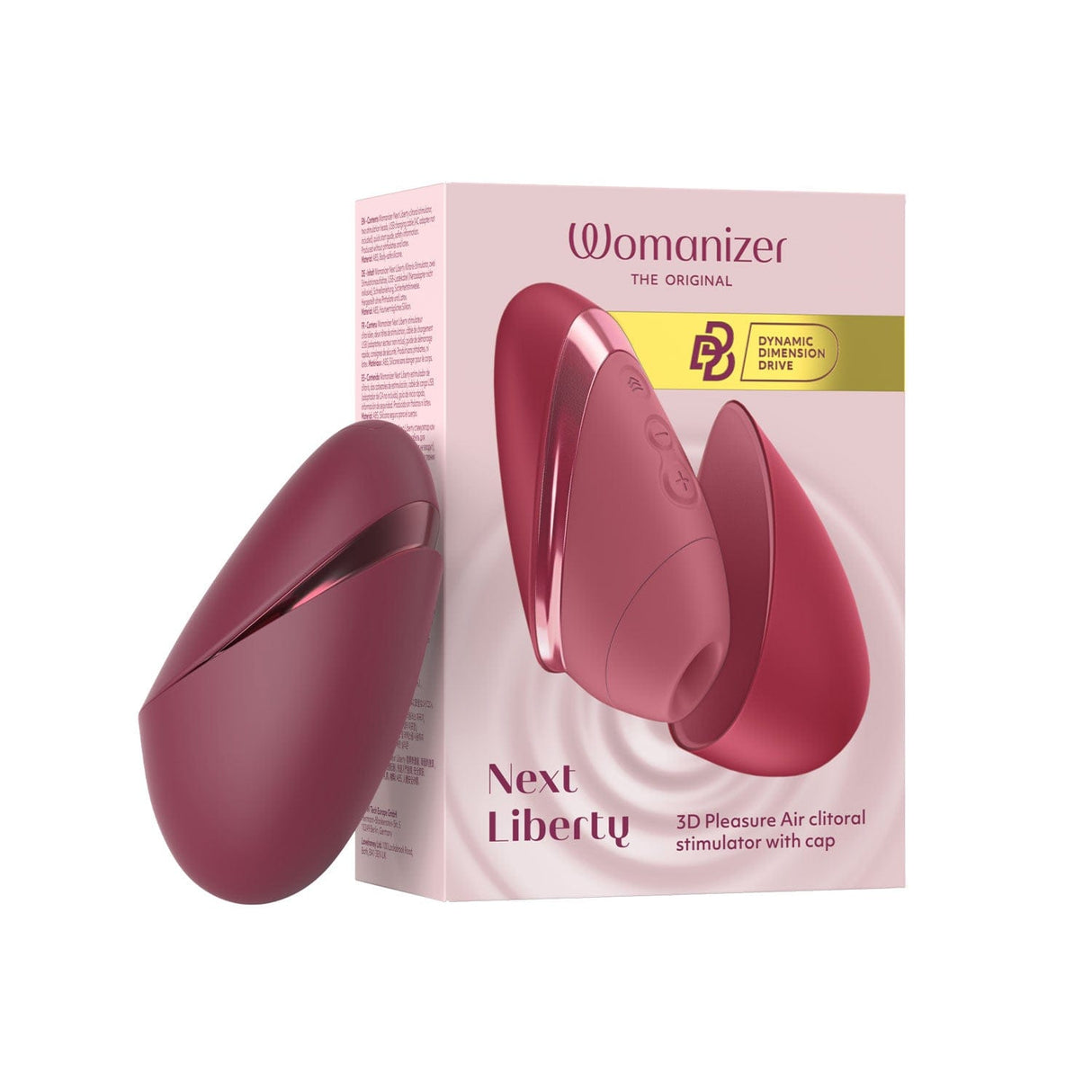 Womanizer - Next Liberty Clitoral Air Stimulator CherryAffairs